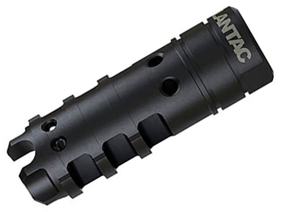 Picture of LANTAC Muzzle Devices, Brakes - Dragon Muzzle Brake, 9mm Caliber, Hardened Milspec Steel, Nitride Finish, 1/2"-28