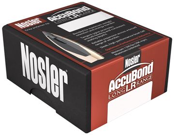 Picture of Nosler Bullets, AccuBond Long Range- 30cal (.308"), 168gr, 100ct Box