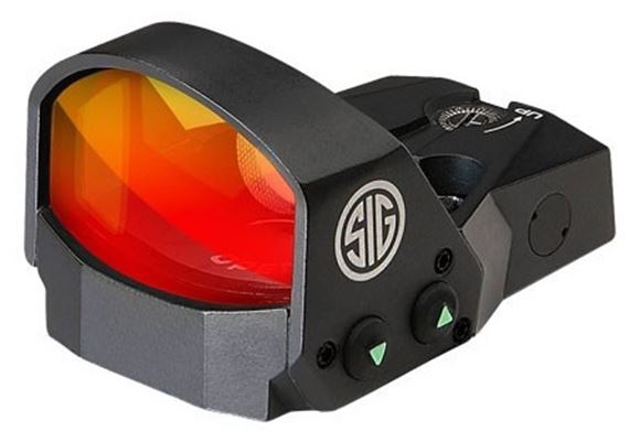 Picture of Sig Sauer Romeo1 Reflex Sight - 1x30mm, 3-MOA Dot, Red, 1-MOA Adjustment, Black, Mount-M1913 & KeyMod