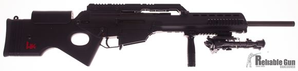 Picture of Used HK SL8-4 Semi-Auto .223, With Accessory Rails & Bipod, 3 HK Mags & AR Mag Adapter, Good Condition