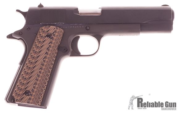 Picture of Used Rock Island Armory M1911-A1 FS Semi-Auto 9mm, GI Model, With G10 Grips & 2 Mags, Very Good Condition