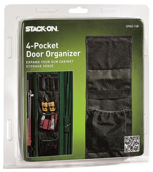 Picture of Stack-On Secure Storage - Door Organizer, 4 pocket door organizer sized to fit Stack-On Security Cabinets.
