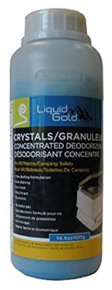 Picture of Sanitation Equipment - 17.6oz Liquid Gold Crystals Concentrated Deodorizer For RV/Marine/Camping Toilets