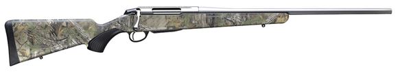 Picture of Tikka T3X Lite Bolt Action Rifle - 30-06 Sprg, 22.4", 1-11Twist, Stainless, Camo Finish, Black Modular Synthetic Stock, Standard Trigger, 3rds, No Sights