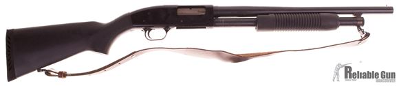 Picture of Used Maverick 88 Pump-Action 12ga, 3" Chamber, 18" Barrel, With Leather Sling, Good Condition