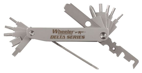 Picture of Wheeler Engineering Gunsmithing Supplies Gunsmithing & Cleaning - Delta Series Compact AR Combo Tool, 23 in 1