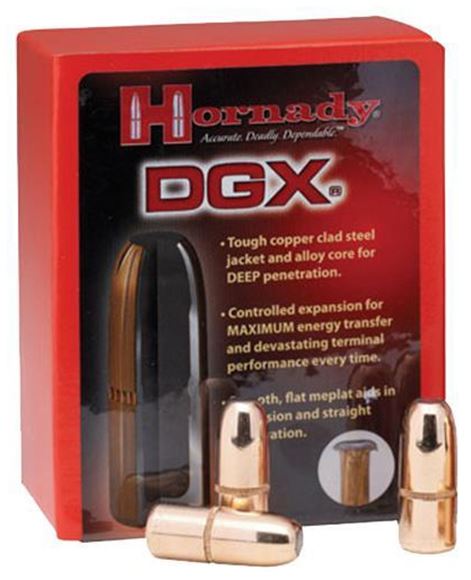 Picture of Hornady Rifle Bullets, DGX - 500 Caliber (.510"), 570Gr, DGX, 50ct Box