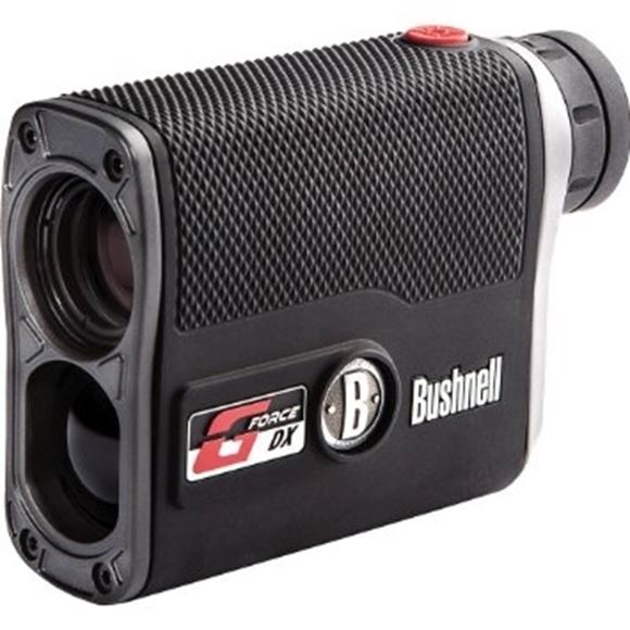 Picture of Bushnell Hunting/Tactical G-Force DX Laser Rangefinders - 6x21mm, 5-1300yds (900yds to Tree, 600yds to Deer), Black, Bow/Rifle ARC (Angle Range Compensation), 2nd Generation ESP (Extreme Speed Precision), VDT (Vivid Display Technology), VSI (Variable Sig