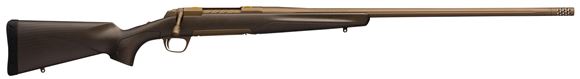 Picture of Browning X-Bolt Pro Long Range Bolt Action Rifle - 300 Win Mag, 26" Matte Heavy Sporter Barrel,1-8 Twist, Muzzle Brake, Carbon Fiber Stock, Burnt Bronze Cerakote Finish, 3rds