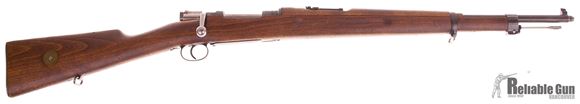 Picture of Used Husqvarna Mauser Model 38 Bolt-Action 6.5x55, Full Military Wood, 1942 Mfg., With Bayonet, Good Condition