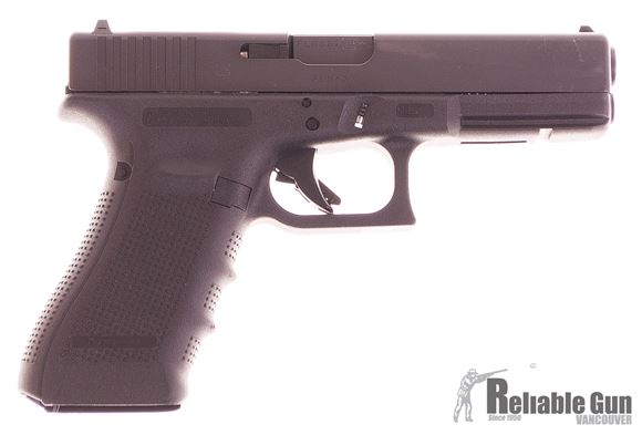 Picture of Used Glock 22 Gen4 Semi-Auto 40 S&W, Austrian Production, With Blackhawk Holster, 3 Mags & Original Case, Excellent Condition