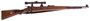 Picture of Used Mauser 98K Sniper Bolt-Action 8x57mm, Mitchell's Mauser Reproduction, Force-Matched & Refinished With Reproduction 6x ZF-39 Scope On Twist Mount, Excellent Condition