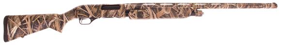 Picture of Used Winchester SXP Waterfowl Realtree Max-5 Pump Action Shotgun - 12Ga, 3-1/2", 28", Vented Rib, Chrome Plated Chamber & Bore, Realtree Max-5 Camo, Aluminum Alloy Receiver, Synthetic Stock, 4rds, TruGlo Fiber Optic Front Sight, Invector-Plus Flush (F,M,