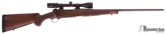 Picture of Used Winchester Model 70 Featherweight 300wsm, Bolt Action Rifle, Walnut Stock, Bushnell Elite 3-9x40 Scope, Excellent Condition