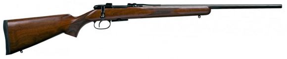 Picture of CZ 527 American Bolt Action Rifle - 223 Rem, 21.9", Blued, Walnut, 5rds, Adjustable Single Set Trigger, No Sight