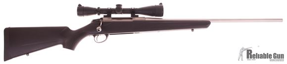 Picture of Used Tikka T3 Stainless, Bolt Action Rifle, 6.5x55, 22'' Barrel, T3X Synthetic stock, Leupold VX-1 3-9x40 Scope Talley Rings, 1 Magazine, Excellent Condition
