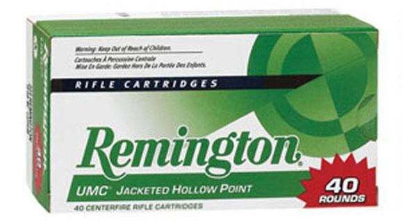 Picture of Remington UMC Rifle Ammo - 308 Win, 150Gr, MC, 40rds Box, 2820fps