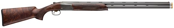 Picture of Browning Citori 725 S3 Sporting Over/Under Shotgun - 12Ga, 3", 32", Vented Rib, Low Luster Blued, Oil Finish Grade V/VI Black Walnut Stock, Ivory Front & Mid Bead Sight, Invector-DS Extended (F,IM,M,IC,C)
