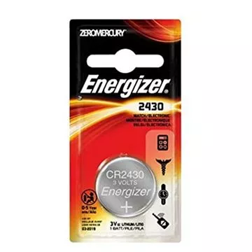 Picture of Energizer Batteries, Speciality Batteries, Coin Lithium Batteries - Energizer Coin Lithium 2430 Battery, 3V
