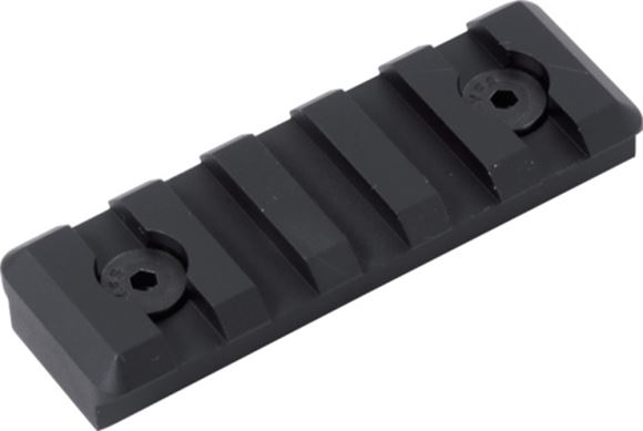 Picture of Timber Creek Outdoors Rifle Parts - Keymod Picatinny Rail Section, 5 Slot, Black