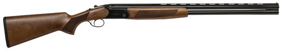Picture of CZ-USA Mallard Over/Under Shotgun - 20Ga, 3", 28", Vented Rib, Blued, Satin Blued Receiver, Turkish Walnut Stock, (F,IM,M,IC,C), Single Trigger, Extractor