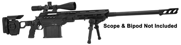 Picture of Cadex Defense CDX-50 TREMOR Rifle - 50 BMG, 29", 1-15" Twist, Black, DX2 Trigger, 5rds, 40 MOA Rail, MX1 Muzzle Brake
