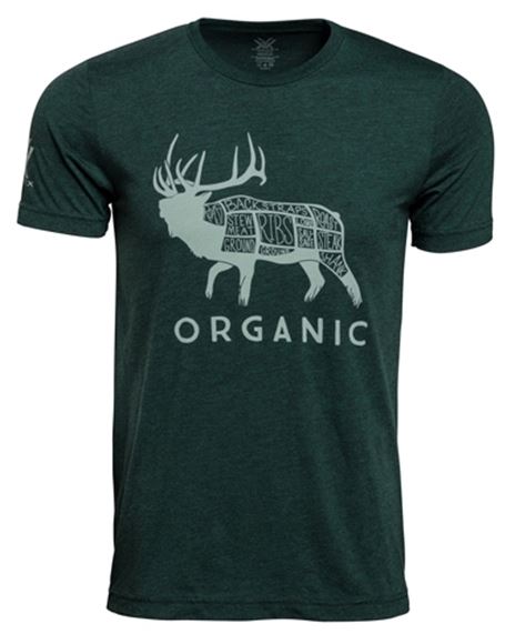 Picture of Vortex Optics Accessories - Organic Elk T-Shirt, Forest Green, Large