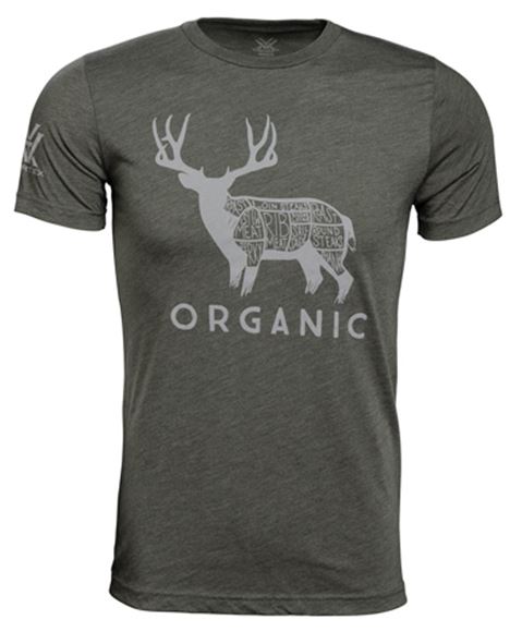 Picture of Vortex Optics Accessories - Organic Mule Deer T-Shirt, Olive Green, XL