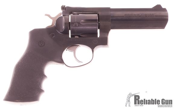 Picture of Used Ruger GP100 Double-Action 357 Mag, 4.2" Barrel, Blued, With Original Box, 6 Snap Caps, Excellent Condition