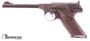 Picture of Used Colt Woodsman Semi-Auto 22 LR, 6" Barrel, Adjustable Sights, Brown Plastic Target Grips, One Mag, Good Condition