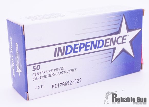 Picture of Federal Independence Pistol Ammo