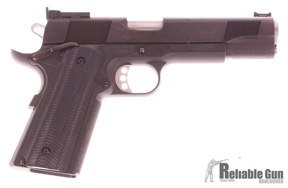 Picture of Used, Les Baer Premier II,(1.5''@50 Yds Guarantee) 45 Acp, 1911 Pistol, 5'' Match Barrel, Blued Frame And Slide, Adjustable Target Sights, Deluxe Serrated Black Grips, 1 Magazine, Very Good Condition
