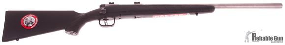 Picture of Used Savage B Mag Bolt-Action Rifle - 17 WSM, 22" Stainless Heavy Barrel, Black Synthetic Stock, Accutrigger, Bases, New In Box/ Salesman Sample