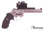 Picture of Used Smith & Wesson Mod 60-4 Double-Action 38 Special, With Dlask 5" Ported Barrel, Pachmayr Grips, Bushnell TRS-25 Red Dot, Good Condition