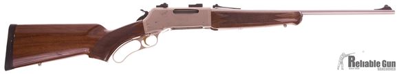 Picture of Used Browning BLR Lever-Action 308 Win, 20", Stainless, Walnut Stock, With Leupold Bases, 2 Mags, Good Condition