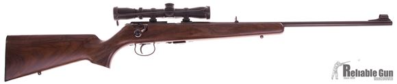 Picture of Used Anschutz 1416 DKL Bolt-Action 22 LR, 23", High Grade Walnut Stock, With Leupold VX-1 2-7x28mm Scope, One Mag, Excellent Condition