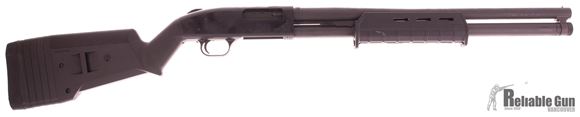 Picture of Used Mossberg 500 12 ga "Magpul" Security Pump Action Shotgun, 8-Shot Tube, Magpul Furniture, 20" Barrel, Scratch in Forearm Otherwise Good Condition