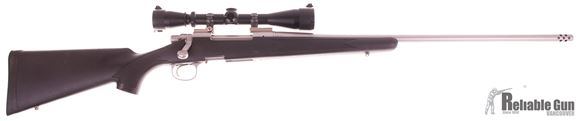 Picture of Used Remington 700 BDL DM Stainless 300 Win Mag, 24'' Barrel, with Muzzle Break, 1 Magazine, with Leupold Vari XII 3-9x40, Good Condition