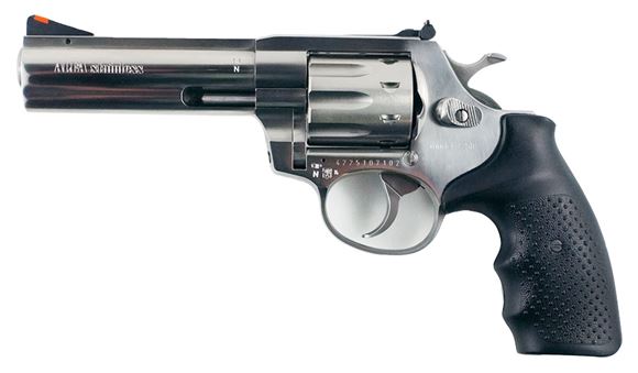 Picture of Alfa-Proj ALFA Steel 2251 DA/SA Revolver - 22 LR, 4.5", Stainless, Steel, 9rds, Adjustable Sight