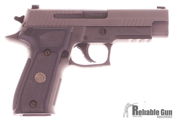 Picture of Used SIG SAUER P226 DA/SA  Semi-Auto Pistol - 9mm, 4.4", Legion Gray PVD Finish Stainless Steel Slide & Alloy Frame, Custom G-10 Grips, 3x10rds, X-Ray Day/Night Sights, Rail