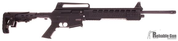Picture of Used Axor MF-2  Semi-Automatic 12 Gauge Shotgun, 20'' Barrel, Aluminum Chassis, Full Length Top Picatinny Rail With Carry Handle, Adjustable w/Cheek Riser, Take Down Case, Breacher choke 3 Magazines (1/5, 2/10) Pinned to 5 rounds, Excellent Condition