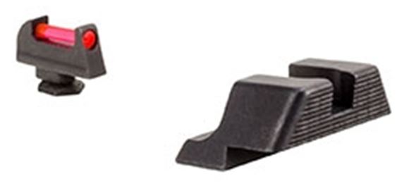 Picture of Trijicon Fiber Sights Set - Front Red, Glock Models 20,21,29,30,41 (Incl. S & SF Variants)