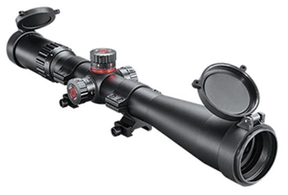 Picture of Simmons ProTarget Rimfire Riflescopes - 4-16x40mm, 1", Matte, Mil-Dot, .1 Mil Click Value, Side Parallax Adjustment, Multi-Coated, With Flip Caps and Rings