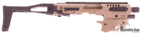 Picture of CAA - MCK Micro Conversion Kit (NFA) - Composite Chassis for Glock 20/21, Ambidextrous, Integral Charging Handle, Top & Side Rails, Folding Buttstock, FDE