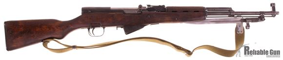 Picture of Used Siminov SKS Semi Auto Rifle, 7.62x39, Tula Manufactured Matching Numbers 1952, Sling, Good Condition
