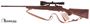 Picture of Used Winchester Model 70 Super Grade Bolt Action Rifle, 30-06 Sprg, 24'' Barrel, Deluxe Wood Stock, Leupold 3-9x50 Vari-X II, Excellent Condition Like New