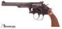 Picture of Used Smith & Wesson Model 17-4 Double Action Revolver, 6rd Cylinder, Blued, Original Wood Grip, Spare Pachmayr Large Grip, Very Good Condition