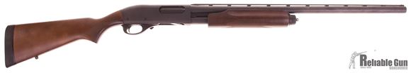 Picture of Used Remington Model 870 Express Pump Action Shotgun - 12Ga, 3", 26", Vented Rib, Matte Black, Hard Wood Stock, 4rds, Single Bead Sight, Rem Choke (Modified), Excellent Condition