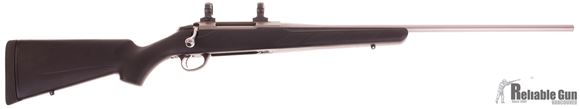 Picture of Used Tikka T3 Lite Stainless Bolt Action Rifle - 300 Win Mag, 24-3/8", Stainless Steel, Black Synthetic Stock,1 Magazine, Leupold 1'' Rings, Limbsaver Pad, Good Condition