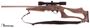 Picture of Used Remington Model 597 HB Rimfire Semi-Auto Rifle - 22 LR, 20'', Stainless Heavy Barrel, Laminate Thumbhole Stock Stock, Bushnell 3-9x40 Scope, 1 Magazine, Sling, Good Condition